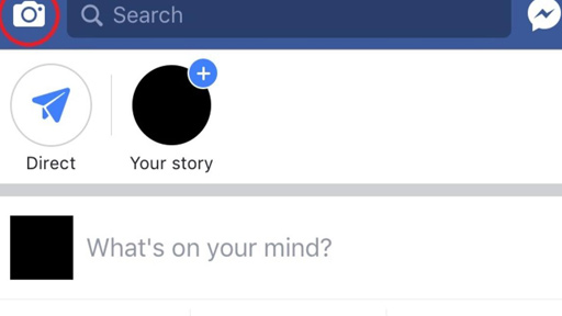 كيف تستخدم مزايا الكاميرا الجديدة في فيسبوك؟