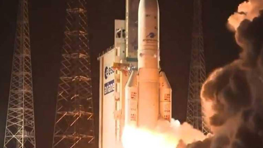 إطلاق القمر الصناعي الإماراتي "الياه 3" إلى الفضاء