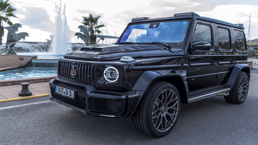 Brabus تستعرض أسرع سيارات مرسيدس من الفئة "G"