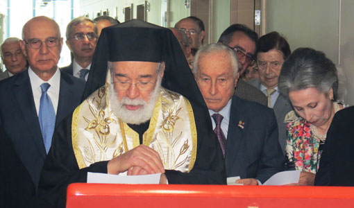 مستشفى القديس جاورجيوس الجامعي افتتح الطابق السابع في المبنى