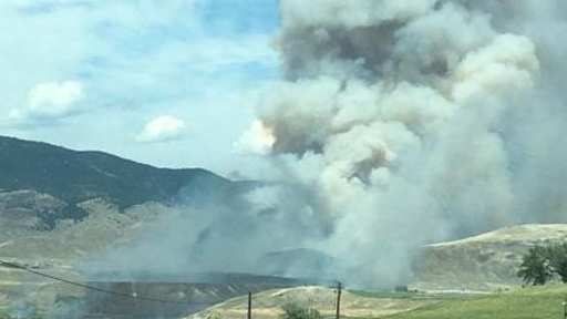 حرائق الغابات في غرب كندا قد تتسع بسبب ارتفاع درجات الحرارة والجفاف