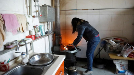 الصين تتخطى المستهدف في مشروعات غاز منزلية لكن التدفئة النظيفة لم تصل للجميع