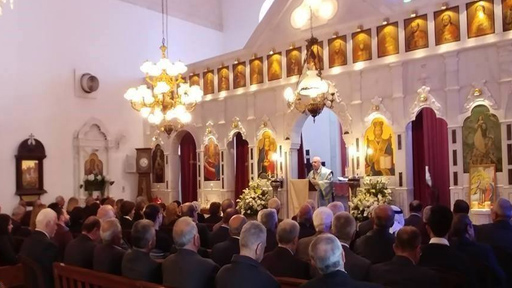 المطران درويش ترأس قداس عيد البشارة في مشغرة