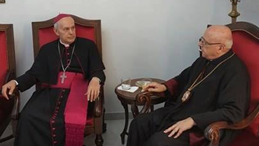 السفير البابوي كاتشا يزور درويش في زحلة