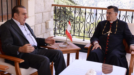 الرّاعي التقى رئيس مؤسسة شبل عيسى الخوري في الديمان