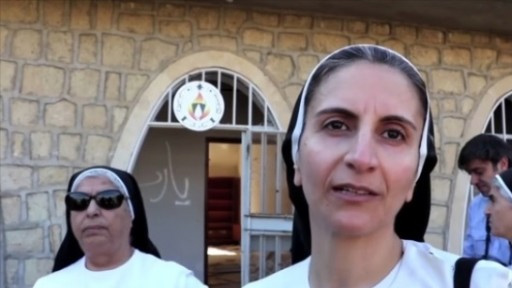 إن الله معنا ولن يتركنا….راهبات الموصل في طريقهن للعودة إلى الأرض التي طُردن منها بوحشيّة