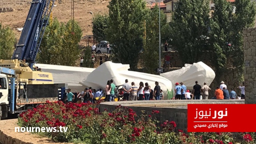 خاصّ- فاريا ترفع غدًا تمثال مار شربل على جبل الصّليب