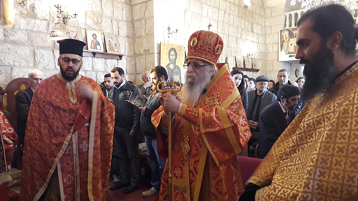 المطران كيرياكوس يترأّس قدّاس عيد القدّيسة بربارة في راسمسقا- الكورة