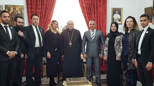 المطران درويش يستقبل وفدًا من جمعيّة "ساعدنا لنساعد" لمكافحة الإدمان على المخدّرات