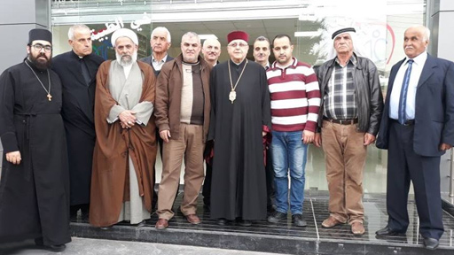 المطران درويش يتفقّد مركز التّآخي الطّبّيّ في مشغرة