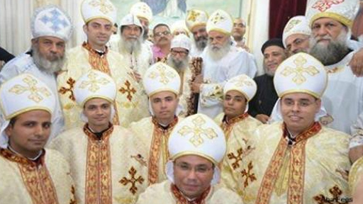 سيامة 7 أباء و3 للدياكونية لإيبارشية المنيا وأبوقرقاص