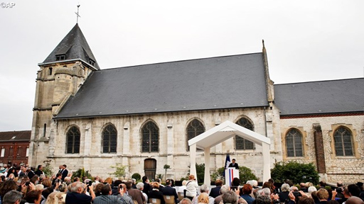 Mass marks first anniversary of Fr Jacques Hamel's murder