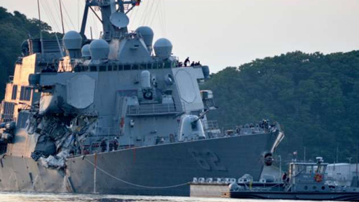 US military archbishop prays for victims of USS Fitzgerald collision