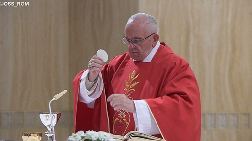 البابا فرنسيس: ضمانتنا هي أنَّ يسوع يصلّي من أجلنا!