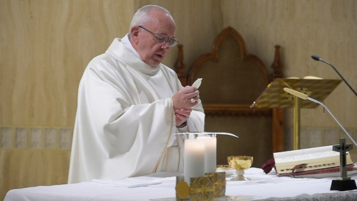 عظة البابا خلال احتفاله بالقداس الصباحي في كابلة القديسة مارتا