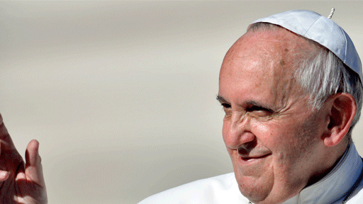 البابا فرنسيس يغرّد على موقع تويتر