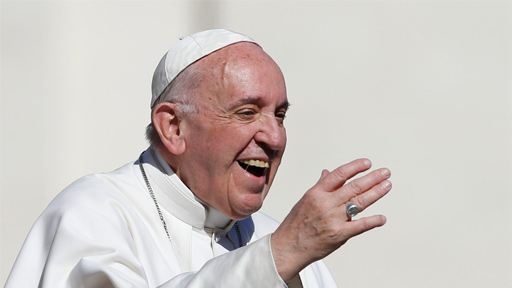 البابا فرنسيس يغرّد على موقع تويتر