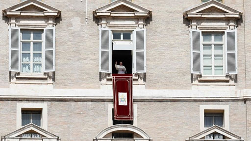 في كلمته قبل صلاة التّبشير الملائكي البابا فرنسيس يتحدّث عن المغفرة والرحمة