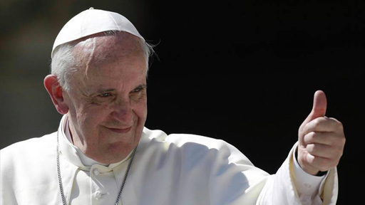 البابا فرنسيس يغرّد على موقع تويتر