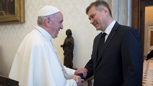 البابا فرنسيس يستقبل رئيس وزراء البوسنة والهرسك