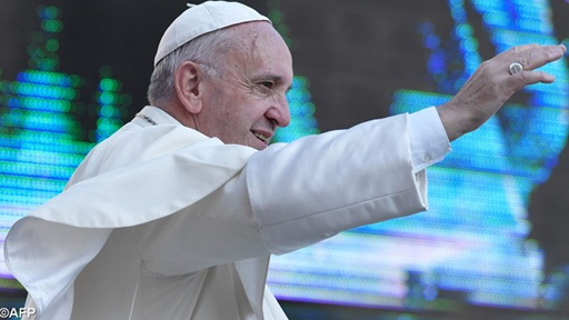 البابا فرنسيس يغرّد على موقع تويتر