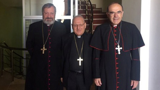 الكردينال فيليب بربران يصل أربيل للتضامن مع الموصل