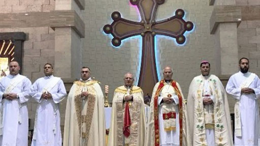 مراسيم الرسامة الشماسية الانجيلية في كنيسة أم المعونة الدائمة-عنكاوا