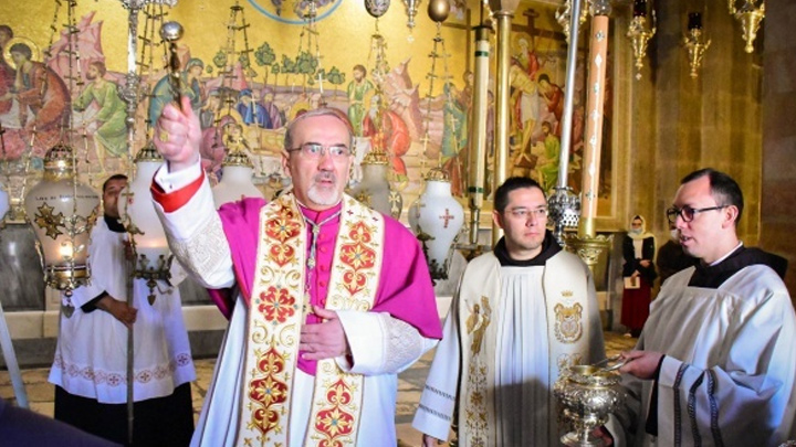 الأسبوع المقبل... بيتسابالا يدخل رسميًا كنيسة القيامة كبطريرك ويحتفل بقدّاسه الحبريّ الأوّل