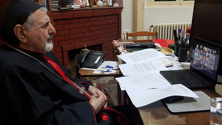 يونان يشارك "افتراضيًا" بالاجتماع التّحضيريّ للسّينودس الرّومانيّ المقبل