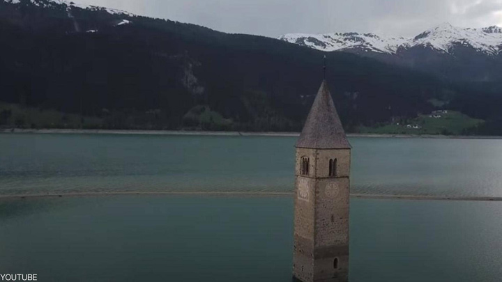 من تحت الماء.. ظهور قرية إيطاليّة بعد 70 عامًا