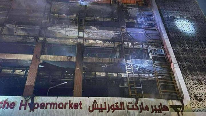 البطريركيّة الكلدانيّة تعزّي العراقيّين وعائلات ضحايا حريق المركز التّجاريّ وتتضامن معهم