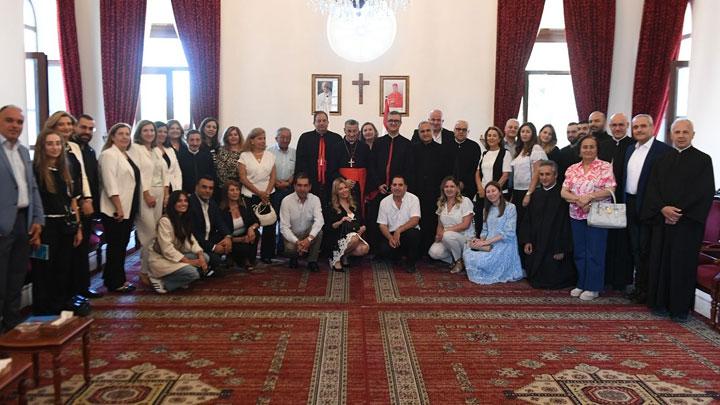 الرّاعي استقبل في الدّيمان وفدًا من أبرشيّة زغرتا إهدن