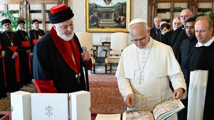 لقاء أخويّ بين البابا والبطريرك آوا الثّالث في الفاتيكان، والتّفاصيل؟
