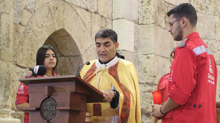 الأباتي عبّود إلى شبيبة كاريتاس: أنتم قلب الكنيسة النّابض بالإنسان