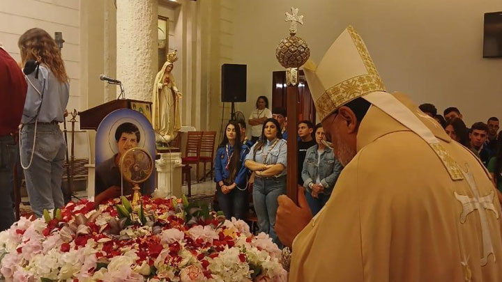 قدّاس احتفاليّ في رعيّة بيادر رشعين