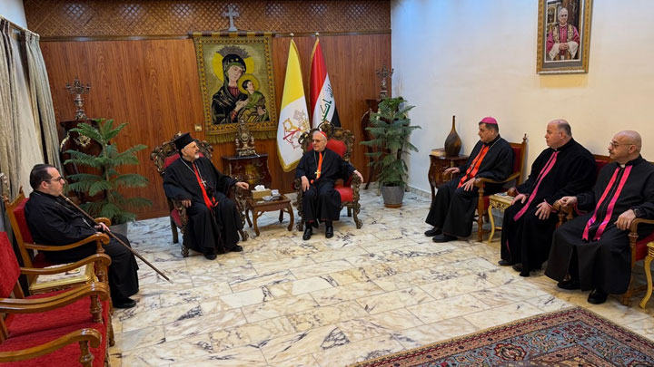 يونان واصل زيارته إلى أبرشيّة بغداد، والتّفاصيل؟