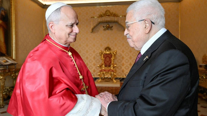 عبّاس التقى البابا لاون الرّابع عشر وزار ضريح فرنسيس