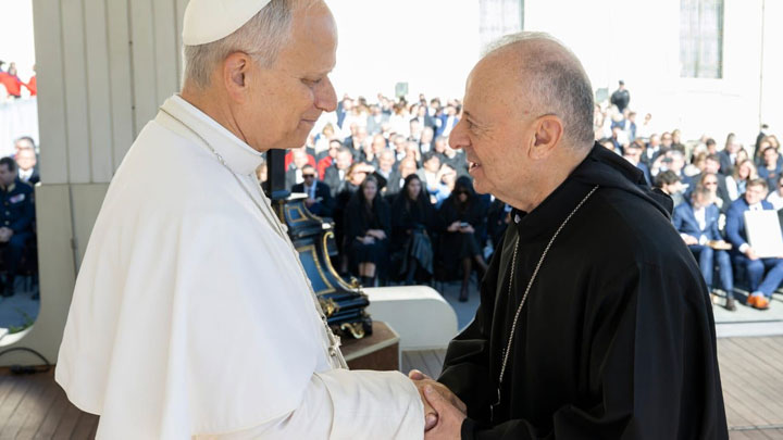 الأباتي أبو عبدو التمس بركة البابا من أجل العائلات