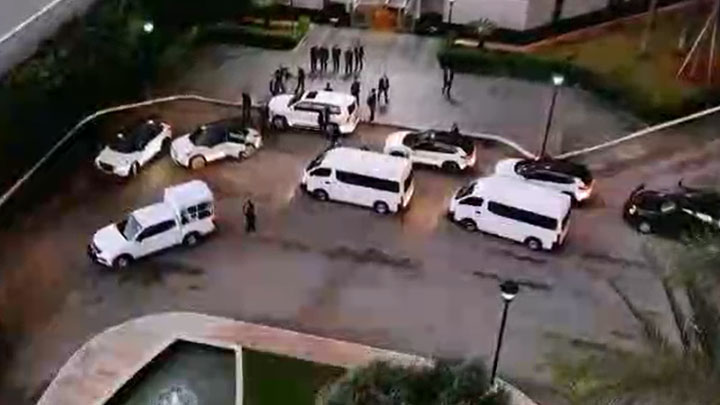 موكب البابا يتوجّه إلى القصر الجمهوريّ في بعبدا