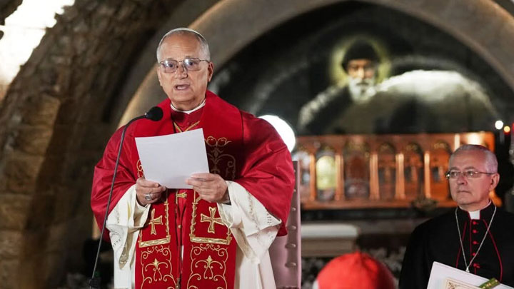 بعد زيارة مار شربل، هذا ما نشره البابا عبر "إكس"