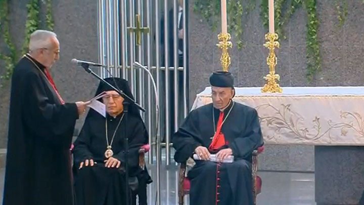 ميناسيان من حريصا: نريد أن نشهد أنّ التّعايش ممكن وأنّ الحبّ أقوى من كلّ انقسام