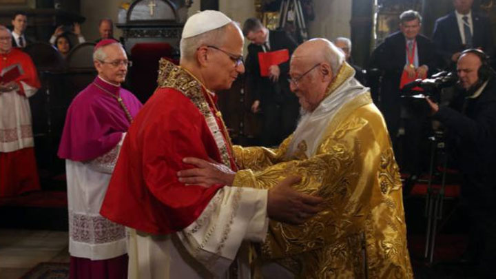 لنتذكّر كلمات البطريرك المسكونيّ للبابا خلال قدّاس عيد القدّيس أندراوس في تركيا