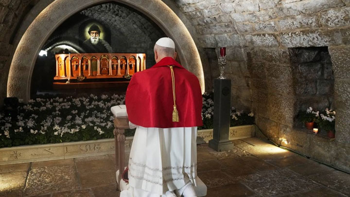 الأب بعقليني: زيارة البابا إلى ضريح مار شربل تشكّل مشهديّة السّماء على الأرض