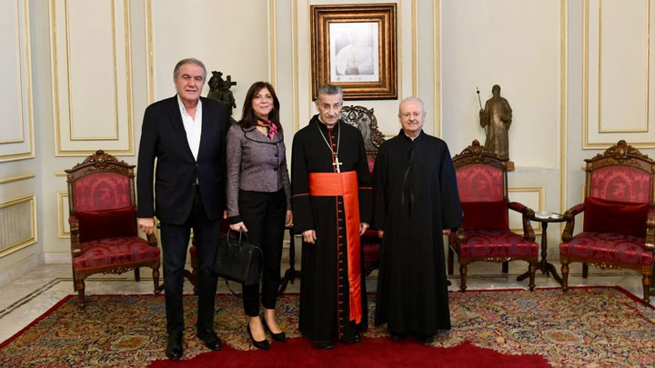 نشاط البطريرك الرّاعي لليوم الجمعة في بكركي