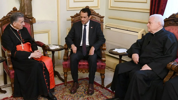 الرّاعي استقبل سفير قطر في لبنان ضمن نشاط اليوم في بكركي