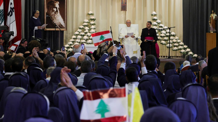 هكذا يشكر مستشفى الصّليب الله على زيارة البابا التّاريخيّة!