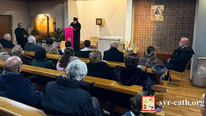 يونان تفقّد إرساليّة القدّيس إسحق النّينويّ في ستراسبورغ