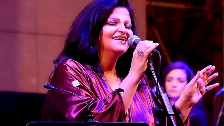 جاهدة وهبه "في حضرة النّور" بكاتدرائيّة مار بولس- حريصا