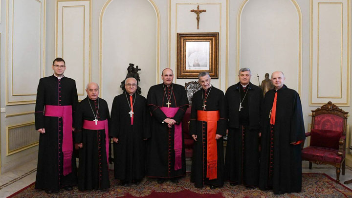 الرّاعي استقبل بورجيا في بكركي