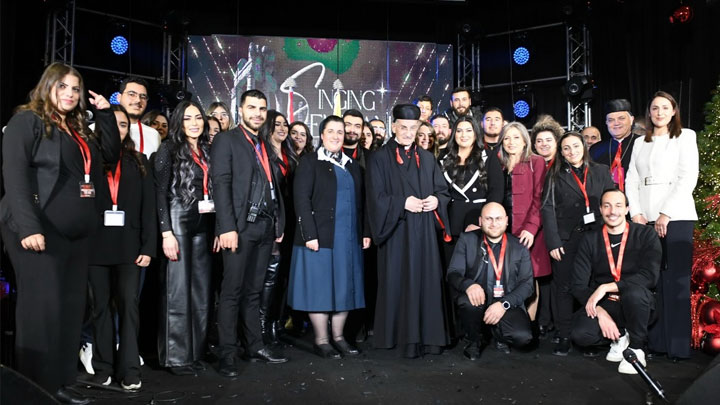 الرّاعي حضر أطول رسيتال ميلاديّ في العالم "نرنّم عمّانوئيل" المرشّح لجائزة غينس العالميّة